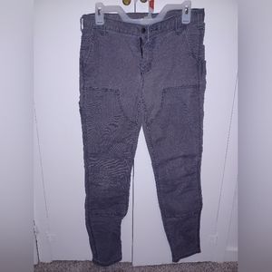Carhartt double knee pants, 6, gray